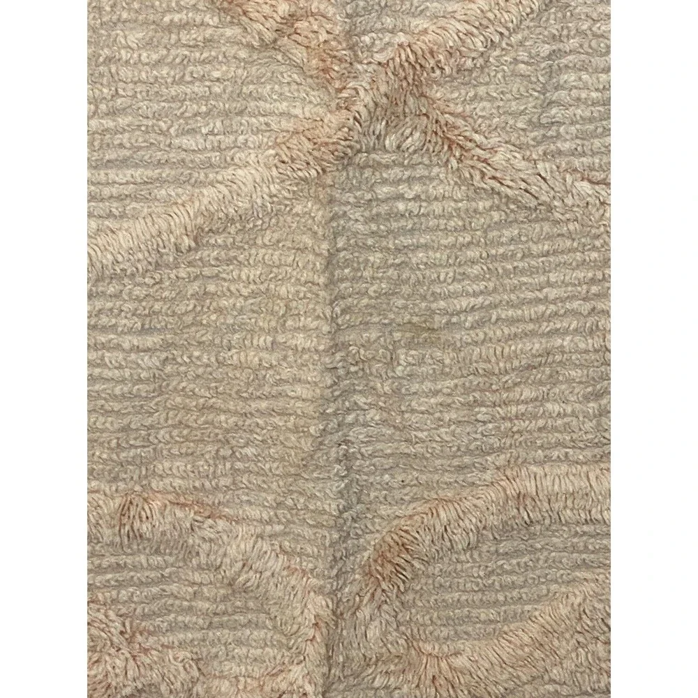 Vtg Twin Pink Chenille Bedspread 90x100